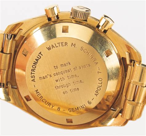 wally schirra omega watch